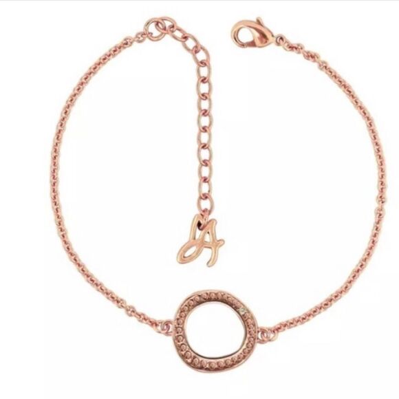 Adore rose gold Swarovski Crystal bracelet - Picture 4 of 5
